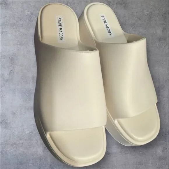 Steve Madden Moveable Platform Sandal size 9 NEW - Picture 4 of 7